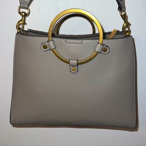 Rebecca Minkoff medium size bag cross body grey